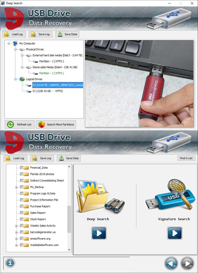 Freeware USB Data Recovery Software