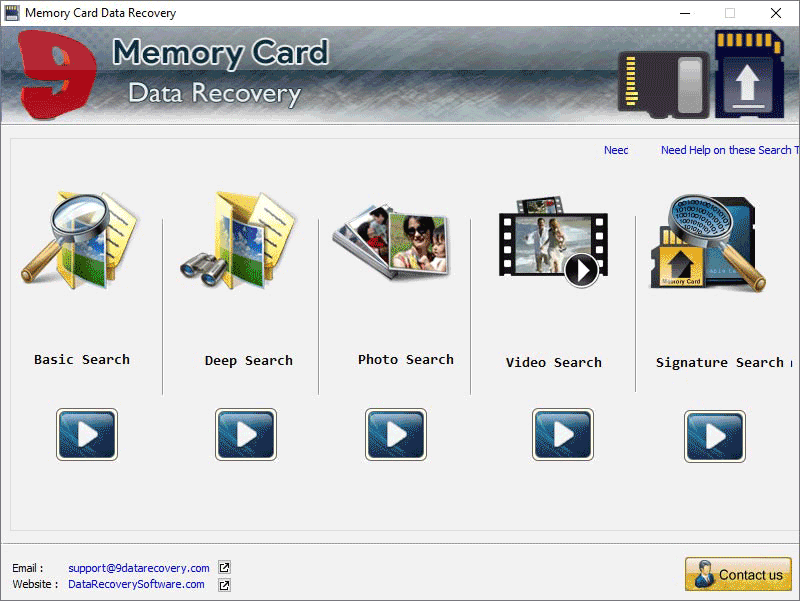 Freeware Memory Card Data Recovery Tool Windows 11 download